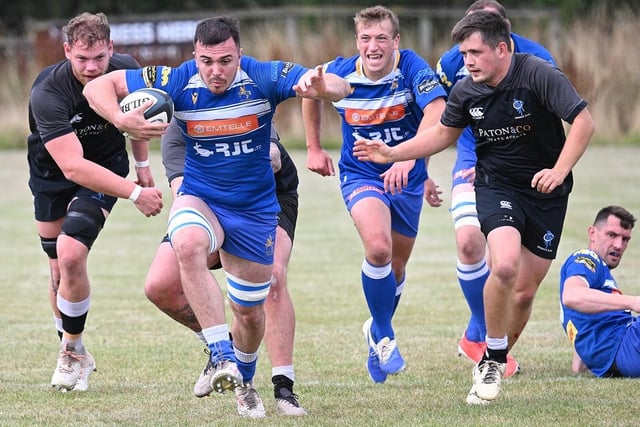 Jack Forest Rugby In photos: Warm-up win for Jed-Forest at Berwick ahead of new rugby season