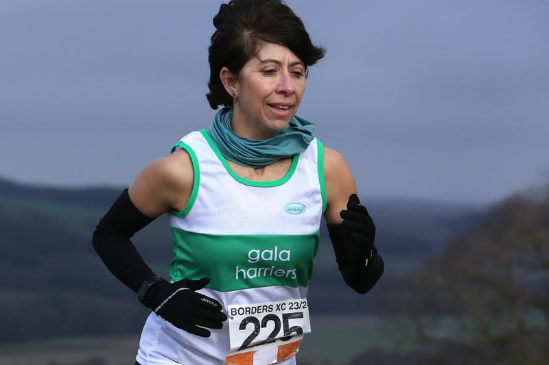 Gala Harriers over-50 Andrea Orduna clocked 41:28, placing 163rd at Denholm's Borders Cross-Country Series meeting on Sunday