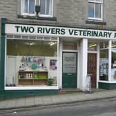 The Two Rivers Veterinary Practice in Peebles' Old Town.