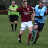 Eyemouth United Amateurs winning 6-0 away to Gala Hotspur on Saturday in the Border Amateur Football Association's B division (Photo: Steve Cox)