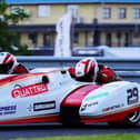 Lauder's Steve Kershaw in action with Ryan Charlwood in Hungary (Photo: Mark Walters)