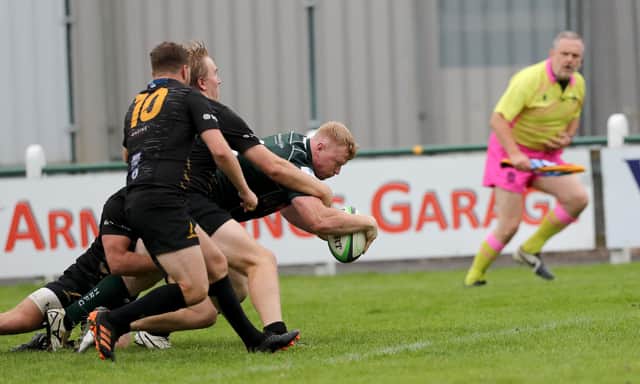 Hawick battled back to beat Currie in thrilling encounter (Pics by Brian Sutherland)