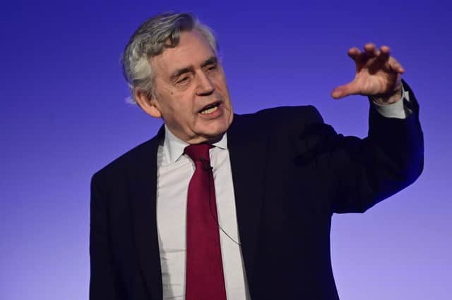 Former PM Gordon Brown is heading to Melrose. Photo: John Devlin.