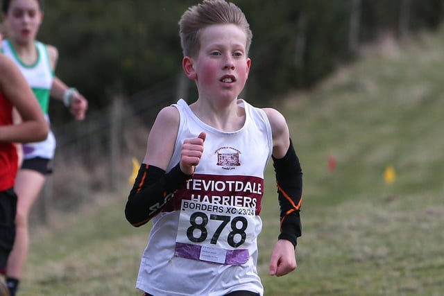 McLaren Welsh finished 41st in 16:05 at Sunday's Borders Cross-Country Series junior race at Denholm