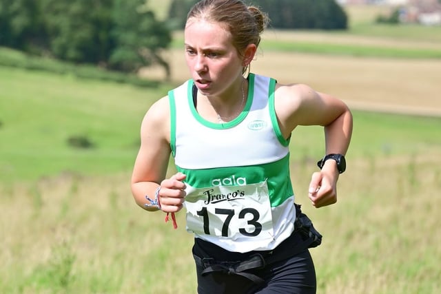 Gala Harriers under-20 Isla Paterson was 25th in 2023's Cademuir Rollercoaster race at Peebles in 31:33