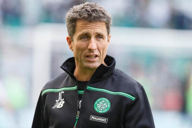 John Collins while working as assistant manager at Celtic in 2015 (Photo by Steve Welsh/Getty Images)