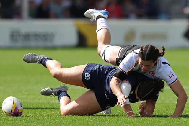 Borderers Chloe Rollie, Lisa Thomson and Lana Skeldon end up on losing ...