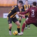 Berwick Rangers drawing 2-2 at home to Tranent Juniors on Saturday (Photo: Alan Bell)