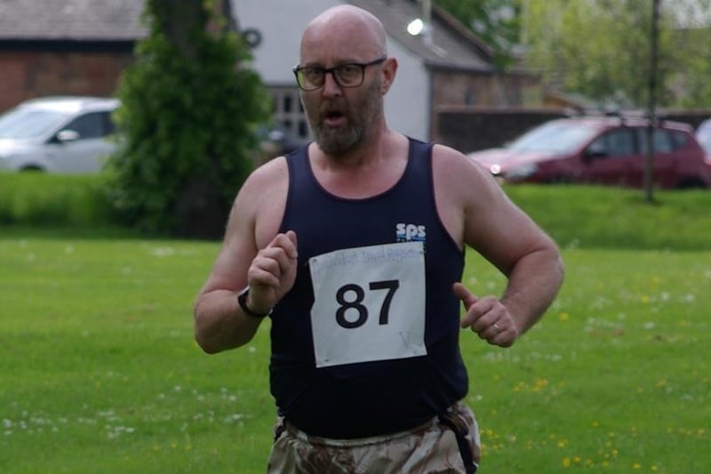 Galavanter David Rayson finished 35th in Sunday's St Boswells Wobbly Trail Race in 1:20:38
