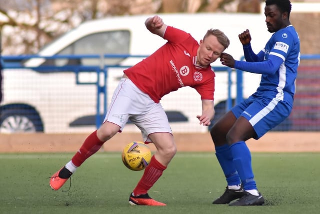 Peebles Rovers losing 4-2 away to Armadale Thistle in the East of Scotland Football League's second division on Saturday (Photo: JMP Photography)