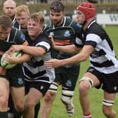 Hawick handing out a 61-7 hiding at home at Mansfield Park to Kelso in September (Photo: Malcolm Grant)