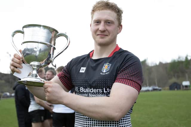 Kelso captain Frankie Robson (Pic: Brian Sutherland)