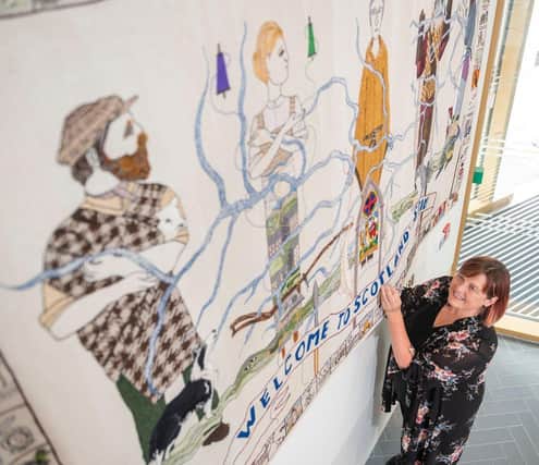 Live Borders manages the Great Tapestry of Scotland building. Photo: Phil Wilkinson.