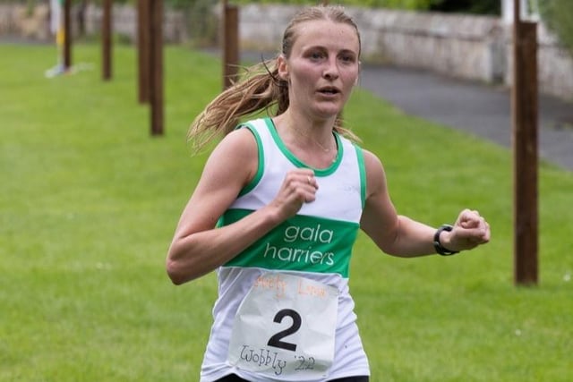 Gala Harrier Lorna Affleck finished 20th overall in 1:08:27
