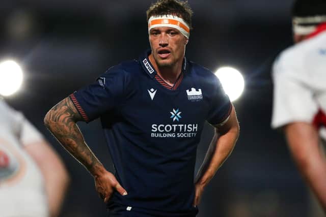 Glen Young in action for Edinburgh during their 28-26 pre-season friendly loss hosting Ulster at the capital’s Hive Stadium last Friday (Photo: Ewan Bootman/SNS Group/Edinburgh)