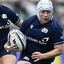 Lana Skeldon playing in Scotland's WXV 2 match against USA at Cape Town's Athlone Stadium in South Africa last Friday (Photo by Ashley Vlotman/Gallo Images/Getty Images)