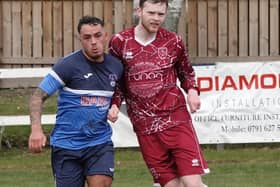 Vale of Leithen losing 3-0 at home to Tynecastle on Saturday (Pic: David Wilson)