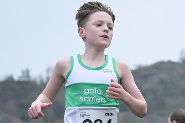 Gala Harriers' Gregor Adamson was 24th under-15 boy in 13:57 at Sunday's Scottish Athletics young athletes' road races at Greenock
