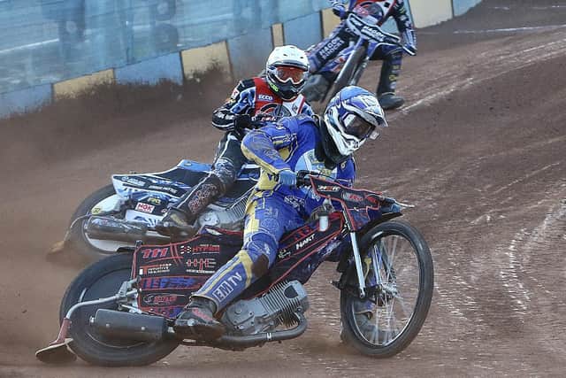 Edinburgh Monarchs' Jacob Hook in action Pic: Jack Cupido