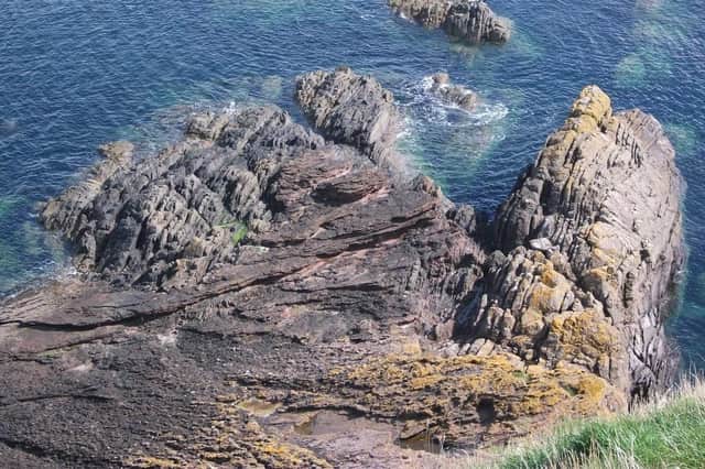 Berwickshire's Siccar Point has long been regarded as an important site by geologists.