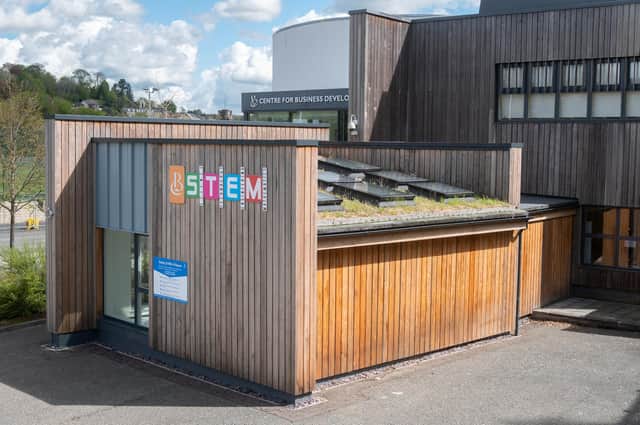 The STEM Hub Eco Room in Hawick's Borders College campus.