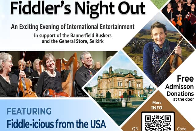 Poster for "Fiddlers Night Out".