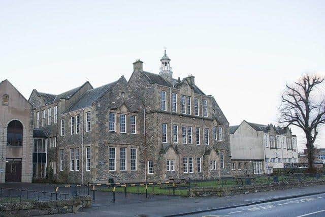 Hawick High School.