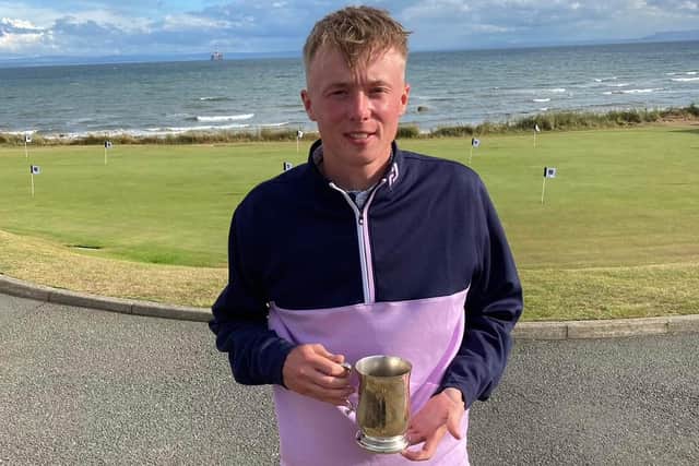 Galashiels golfer Jack McDonald finished third at the 49th East of Scotland Amateur Championship at Lundin in Fife at the weekend
