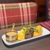 Haggis, Neeps and Tatties Starter