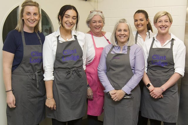 Caterer Susie Walker and her team from Clint Lodge at St Boswells