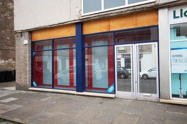 The Horsemarket building is vacant.