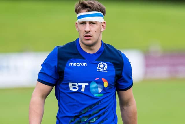 Craig Jackson playing sevens for Scotland at Melrose in 2018 (Pic: SNS Group/SRU/Ross Parker)