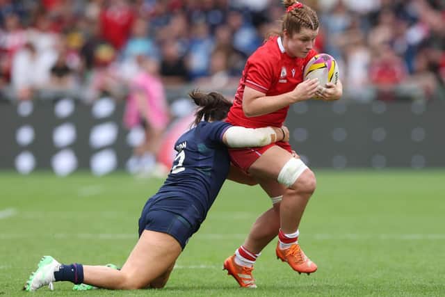 Borderers Lana Skeldon, Chloe Rollie and Lisa Thomson help Scotland to ...
