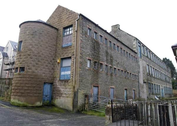 Buccleuch Mill in Hawick, which is set to be demolished following safety fears.