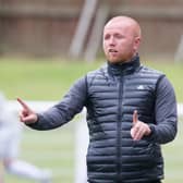 Rovers manager Neil Hastings can't wait to get back into a Lowland League fixture again at Civil Service Strollers this Saturday (Pic by Bill McBurnie)