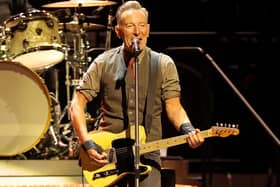 Bruce Springsteen performing at Kia Forum in Inglewood in California earlier this month (Photo by Amy Sussman/Getty Images)