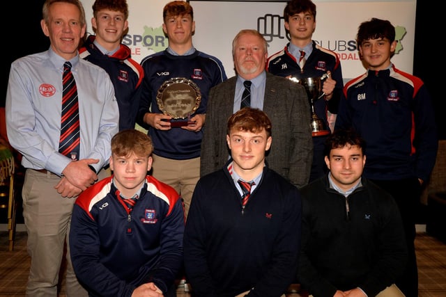 Peebles Colts were named as team of the year at ClubSport Tweeddale's 2023 award ceremony