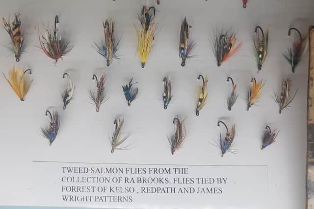 More recent salmon flies.