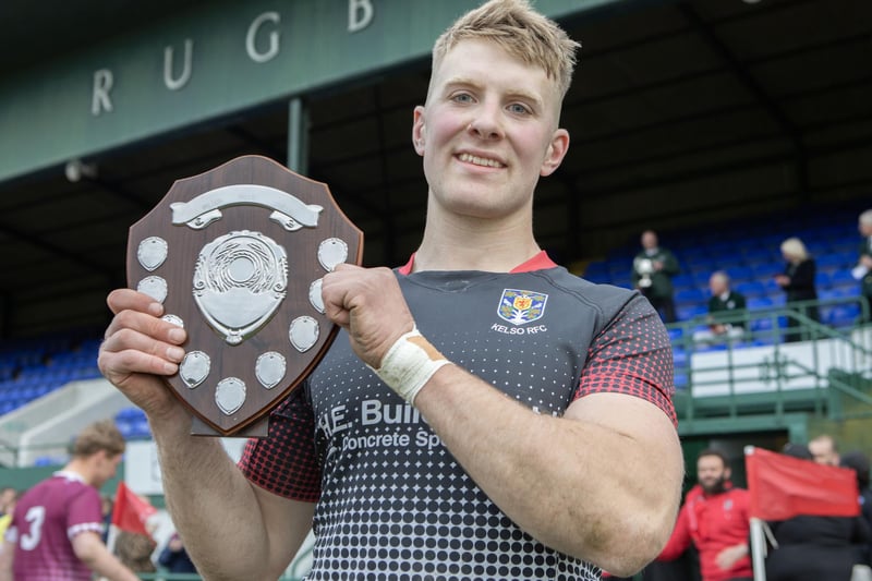 Kelso's Robbie Tweedie was named as player of the tournament at Hawick Sevens on Saturday (Photo: Brian Sutherland)
