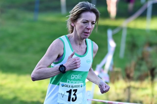 Julie Johnstone running for Gala Harriers at Bathgate