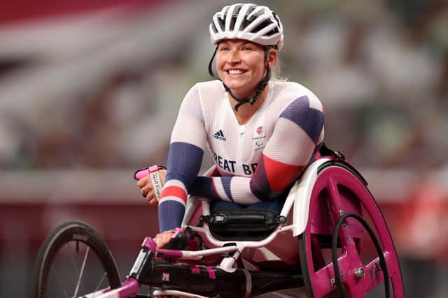 2022 Doddie Aid Team South co-captain Samantha Kinghorn at the Tokyo 2020 Paralympic Games in Japan in September (Photo by Naomi Baker/Getty Images)