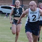 Hawick's Mark Young in action at Peebles Border Games