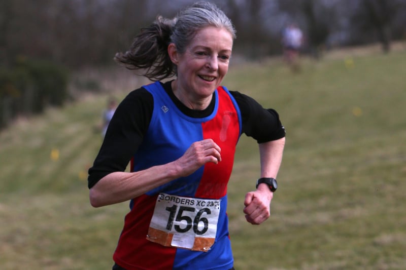 Moorfoot Runners over-50 Carol Moss clocked 30:31, placing 65th at Denholm's Borders Cross-Country Series meeting on Sunday