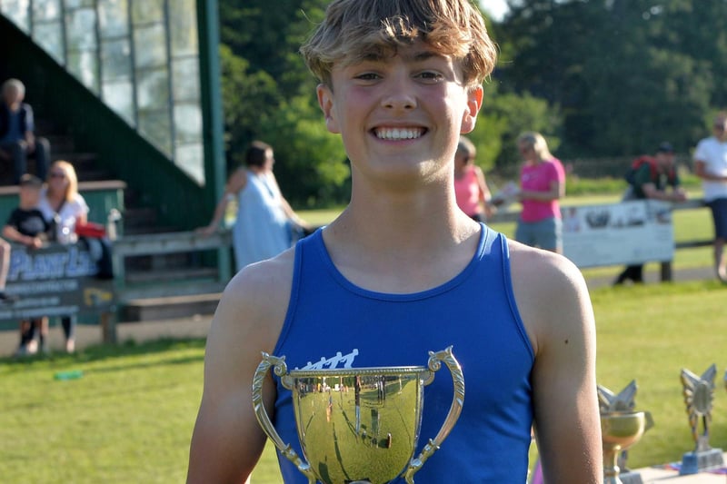 Peebleshire-confined 90m youth handicap race winner Rory Smith