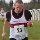 Club president Paul Lockie won this year's Teviotdale Harriers Trophy at their cup races earlier this month