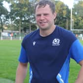 New Selkirk rugby captain Scott McClymont (Pic: Grant Kinghorn)