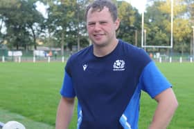New Selkirk rugby captain Scott McClymont (Pic: Grant Kinghorn)