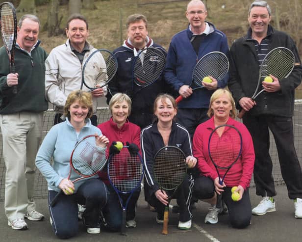 Lauder Tennis Club are celebrating their 100th anniversary at the moment bur fear there won't be a 101st unless an influx of new members is forthcoming (Photo: Lauder Tennis Club)