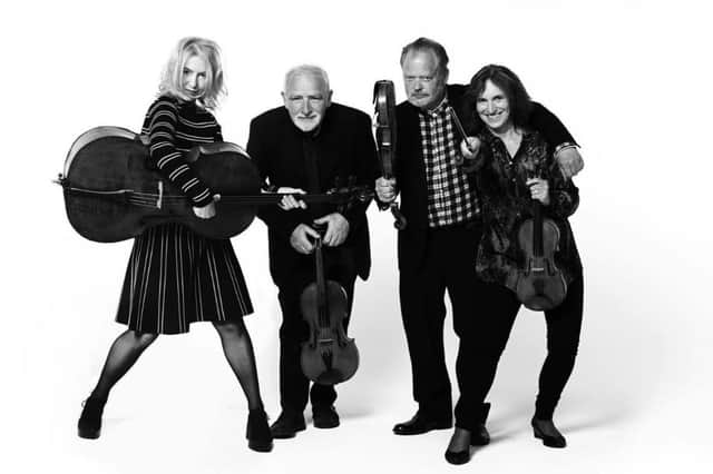 The Brodsky Quartet ... decidedly unstuffy! Photo: Sarah Cresswell.