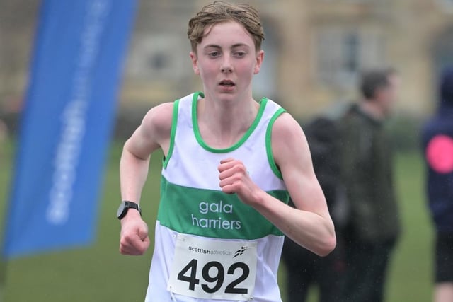 Gala Harriers' Matty Fleming was 52nd under-17 boy in 18:40 at Sunday's Scottish Athletics young athletes' road races at Greenock